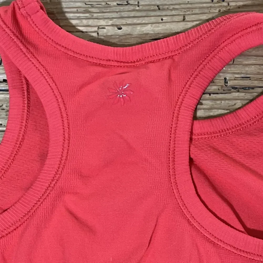 Athleta Girl Girl’s Size S/7 Red Power Up Seamless Tank